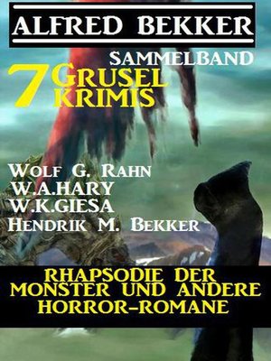 cover image of Sammelband 7 Grusel-Krimis